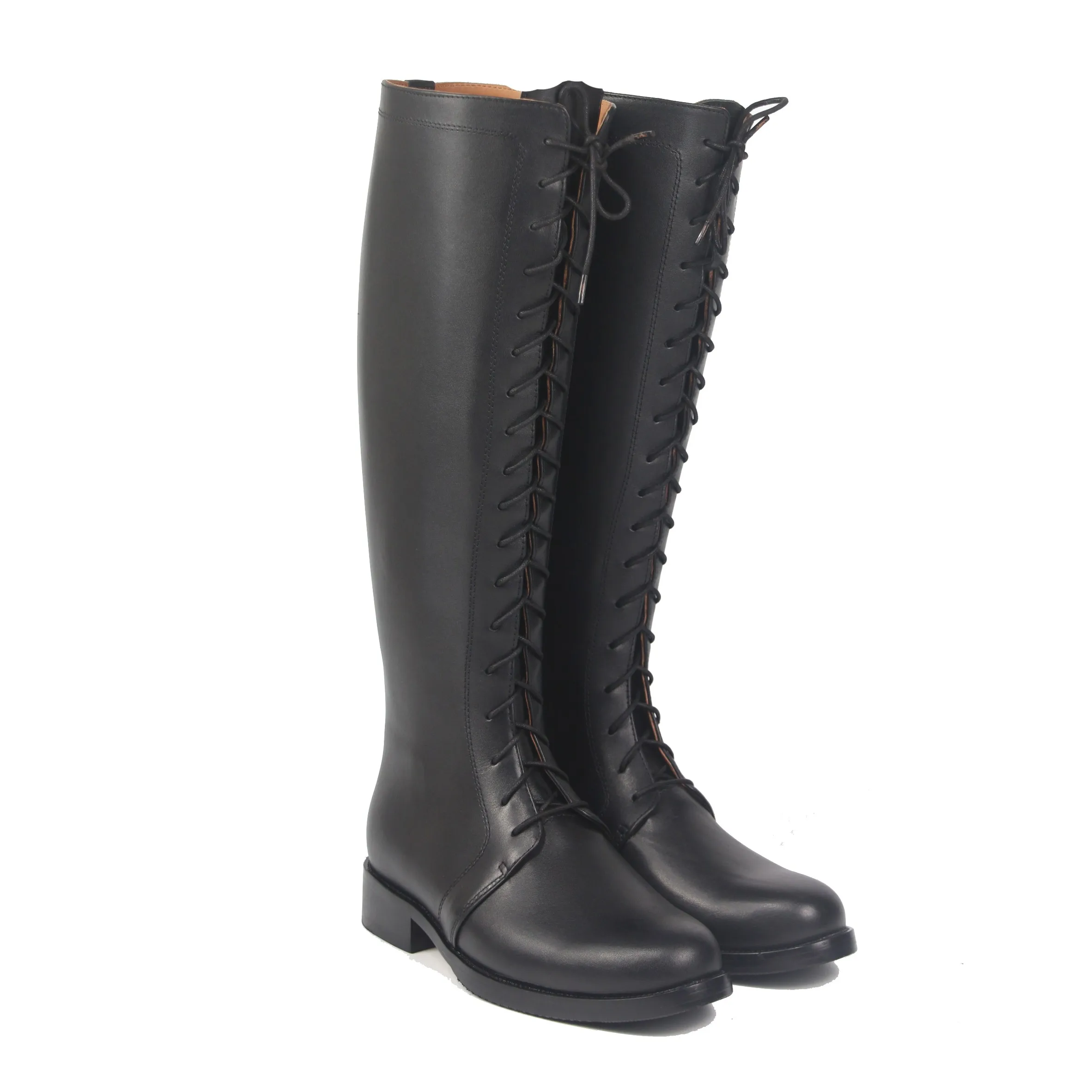 Aoud Saddley Horse Riding Boots Cow Leather Dressage boots Equestrian Unisex Paardrijden Saddle Shoes Knee Chaps men