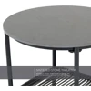 Outdoor 3-Piece Conversation Seating Set - Low Slung Comfort, Lightweight Aluminum Frame, Water-Resistant 6.25" Thick Cushions 3