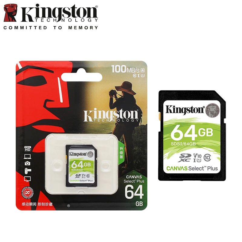 Acquista micro sd kingston canvas select plus sdcs2 256gb c10 senza
