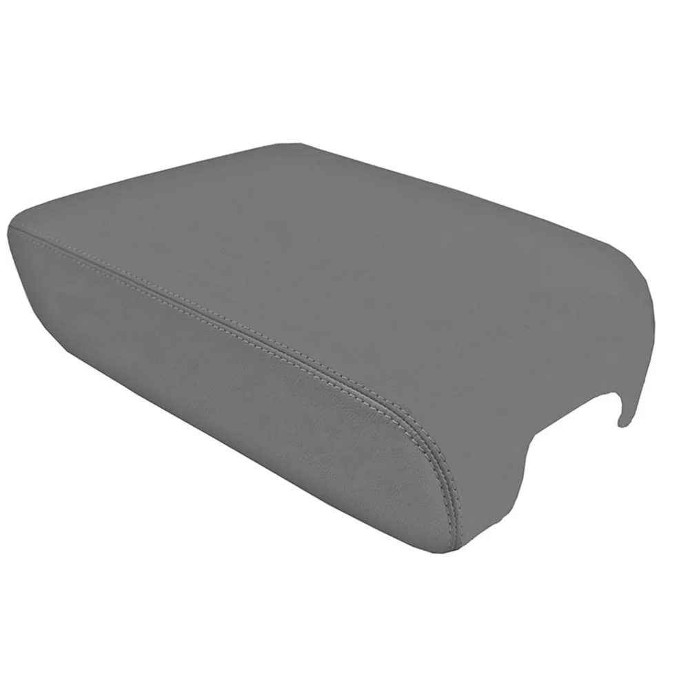

Brand New Replacement Useful Durable High Quality Armrest Box Cover Microfiber Leather Convenient Gray Leather