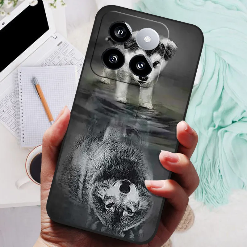 Marble Soft Silicone Shockproof TPU Phone Case with Cute Printing Design