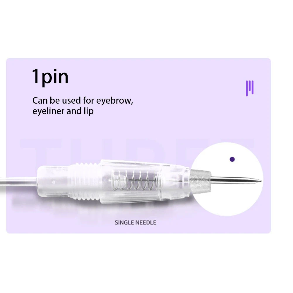 30PCS Disposable Tattoo Cartridges Needles Professional Anti-leak Tattoo Needle For Women Men
