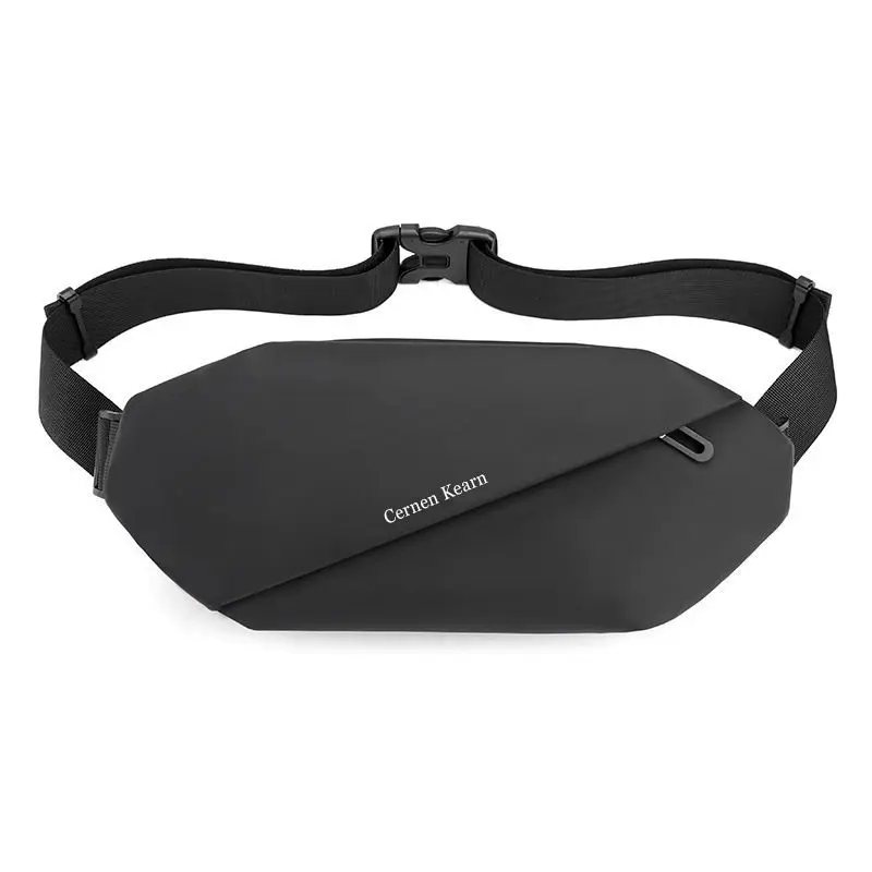 New men's waist pack outdoor running mobile phone bag multi-functional large capacity chest bag casual single shoulder crossbody bag_voghion.com