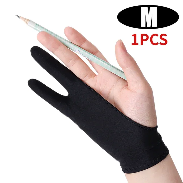 Enhanced Artistic Two-Finger Drawing Gloves for Seamless Sketching and Painting