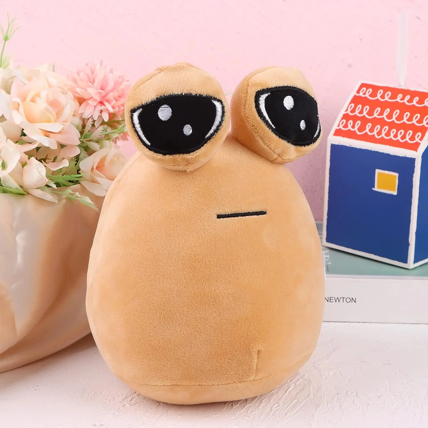 외계인 포우 봉제 인형, 인기 동물 게임, 외계인 포우 봉제 장난감, 감정 외계인 봉제 인형, 8.6 인치, 2 개