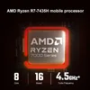 2024 Acer Nitro Dragon Gaming Laptop 16 Inch 2.5K 165Hz IPS Screen Netbook Ryzen R7-7435H 32GB 1TB RTX4060 Gaming Notebook PC 3