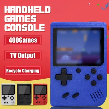 Schermo LCD da 2,4 pollici Console per videogiochi retrò integrata 400 in mini console di gioco tascabile portatile portatile Regalo di Natale Natale