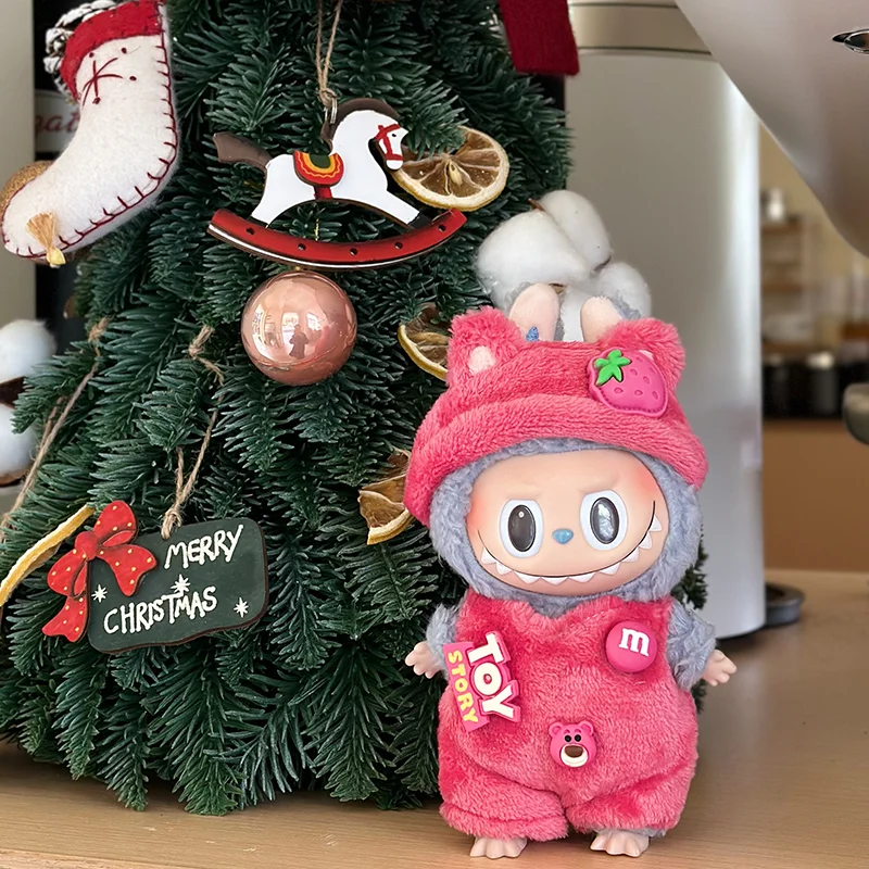 thumbnail image 1 of Hot 17cm Labubu Doll Only Clothes Fashion Clothes Hoodies Doll Clothes Color Doll Accessories Cute Decoration Little Clothes ﻿, 1 of 5