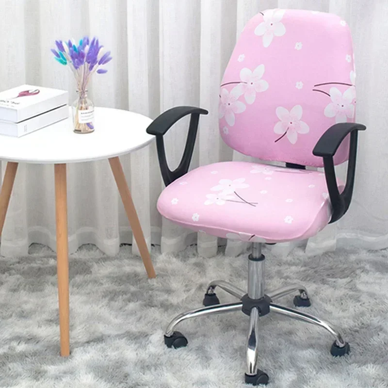 Computer Chair Cover Office Chair Covers Split Armchair Seat Cover Stretch Removable Slipcover Seat Protector silla gamer 3