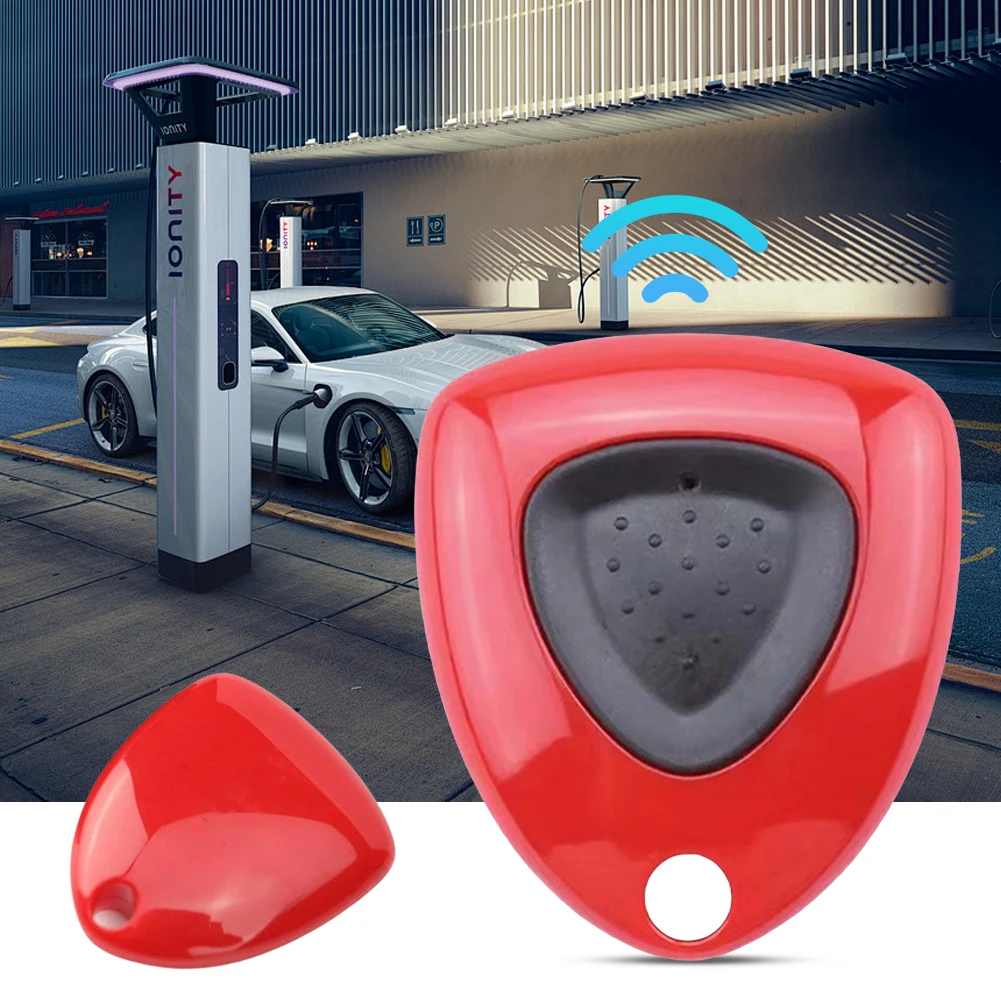 1/2/3PCS 433MHz/315MHz Charging Door Open Close RC Pile Button Charger Pile Opening Cover Port Key Chip for Tesla Model Y/3/S/X