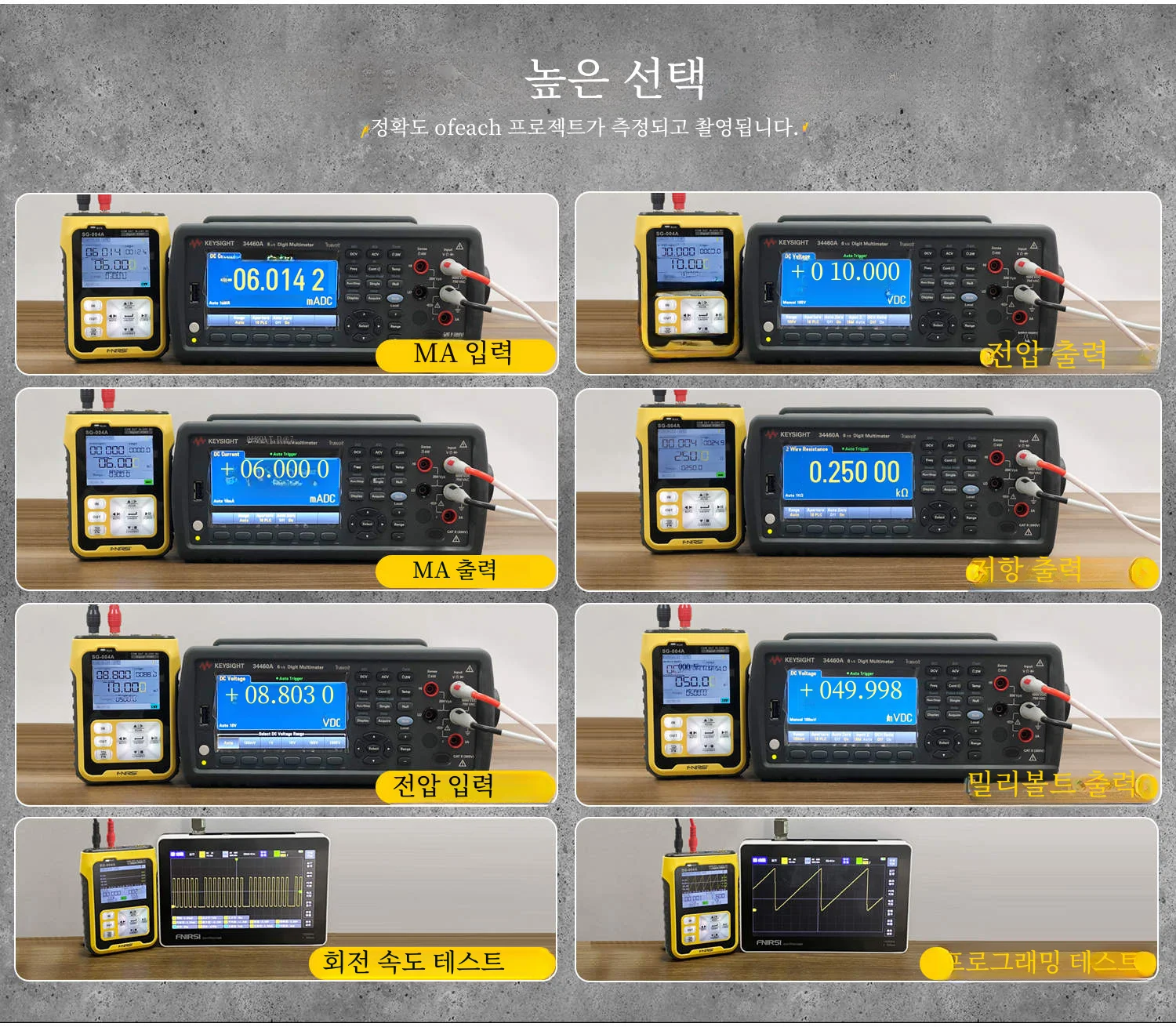 FNIRSI SG-003A 조정 가능한 전류 전압 시뮬레이터, 소스 송신기 교정기, 0-10V, 4-20mA