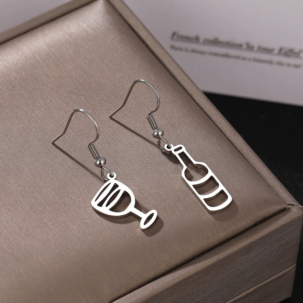 Wine Bottle Earrings - Image 5