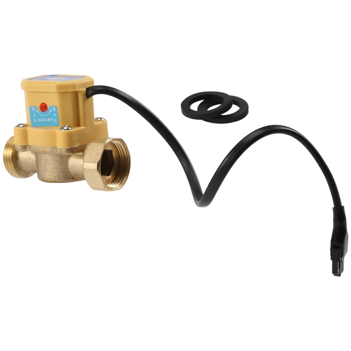 Pump Water Flow Sensor Switch 26mm 3/4" PT Thread Connector 120W