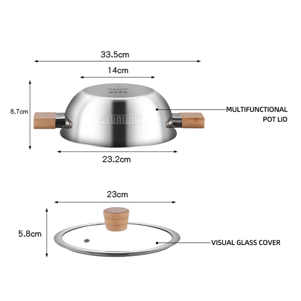 Version Steamer Cook Steamer Machine Food Multi Purpose Cookware Food Stewed Cooker Soup Pot
