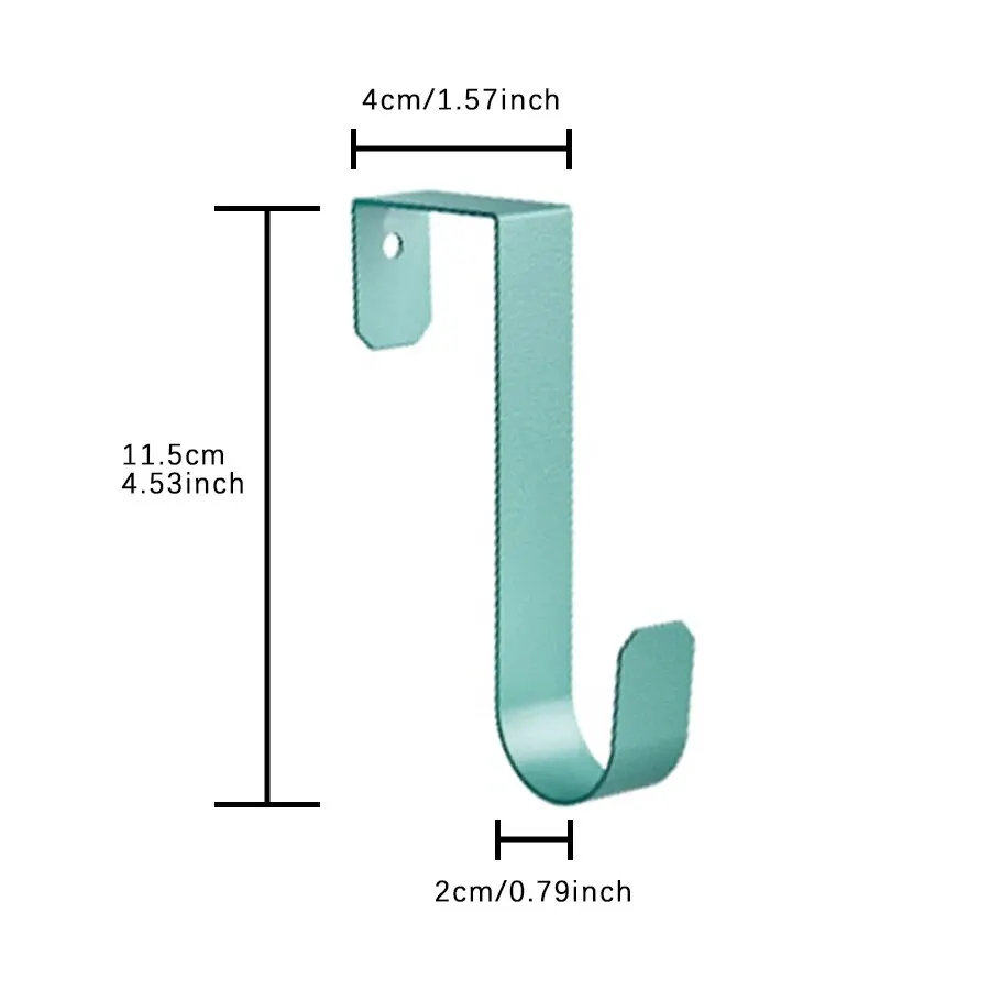Door Hook Nordic Simple Door Hook For Use on Doors Or Cabinet Less than 4.2cm maxium Load 3kg Hanging Storage everyday Items