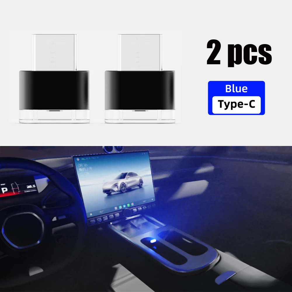 Mini Type-C LED Ambient Light – Portable Plug-and-Play Decorative Lighting