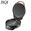 JIQI Household Double Sided Heating Electric Skillet Crepe Pancake Maker Automatic Pizza Pie Cooking Machine BBQ Tool Frying Pan 4