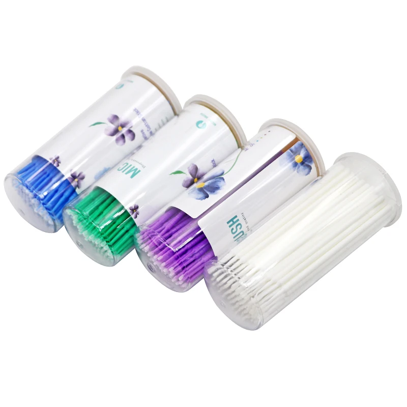 

100PCS/Bottle Disposable Dental Micro Applicators Brushes Medicine Brush Dentistry Odontologia Extension Tools