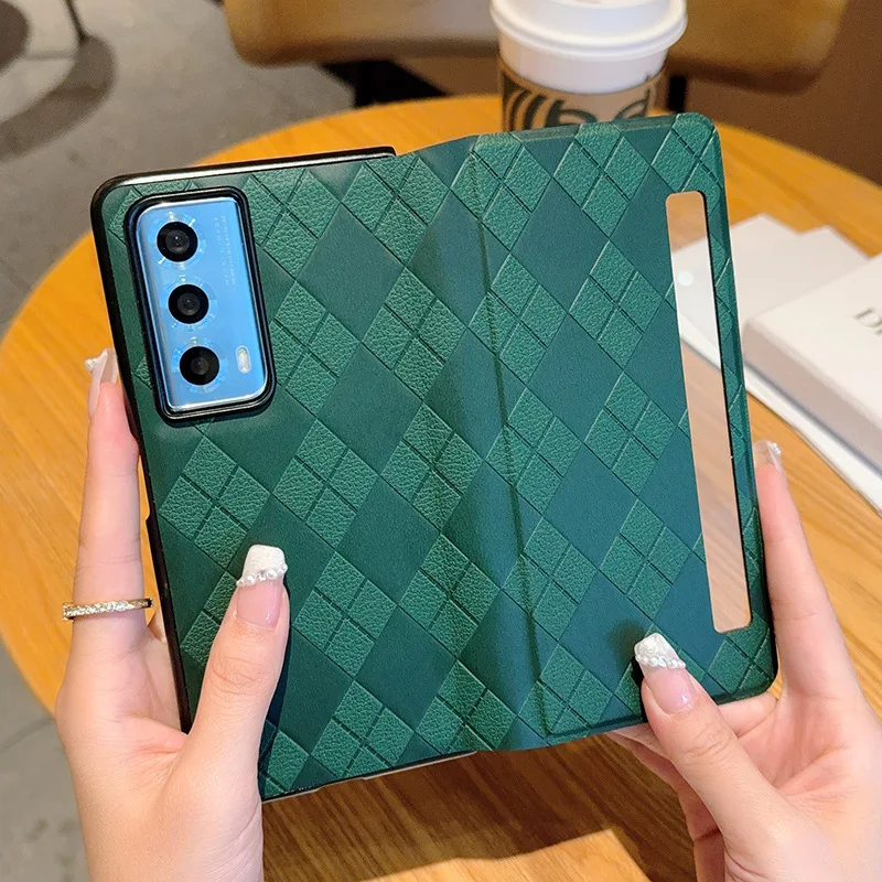 Luxury Leather Wallet Flip Cover with Smart View Window and Enhanced Protection