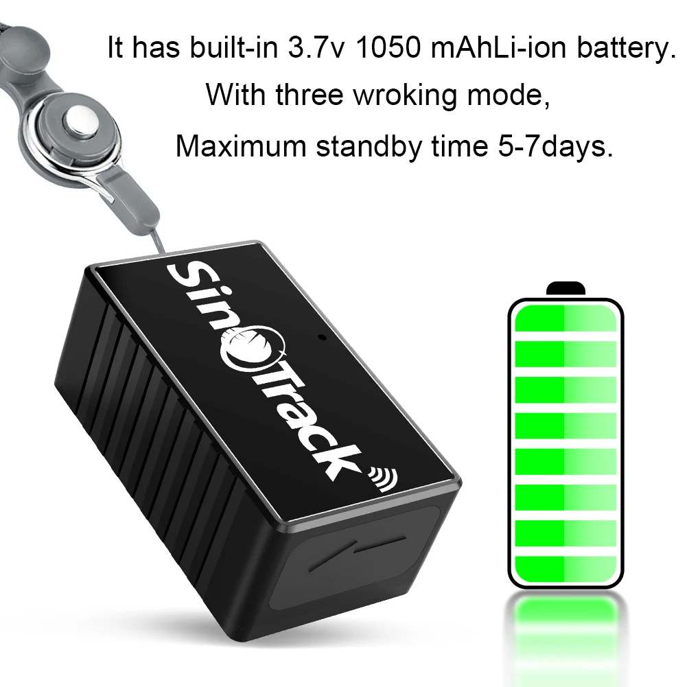 Waterproof Mini GPS Personal Tracker With Battery ST-903 for Car Kids Personal Voice Monitor Free Online Tracking APP