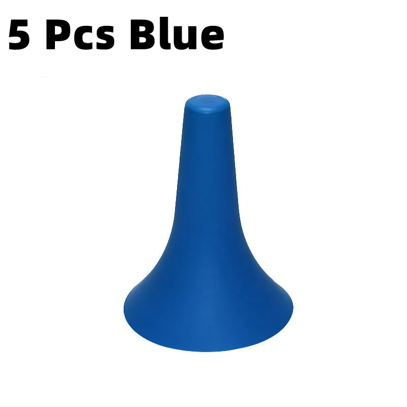 thumbnail image 1 of 5 conos de entrenamiento de agilidad de 23 cm para fútbol, baloncesto, práctica de agarre rápido, cono marcador, material ABS flexible y duradero, 1 of 5