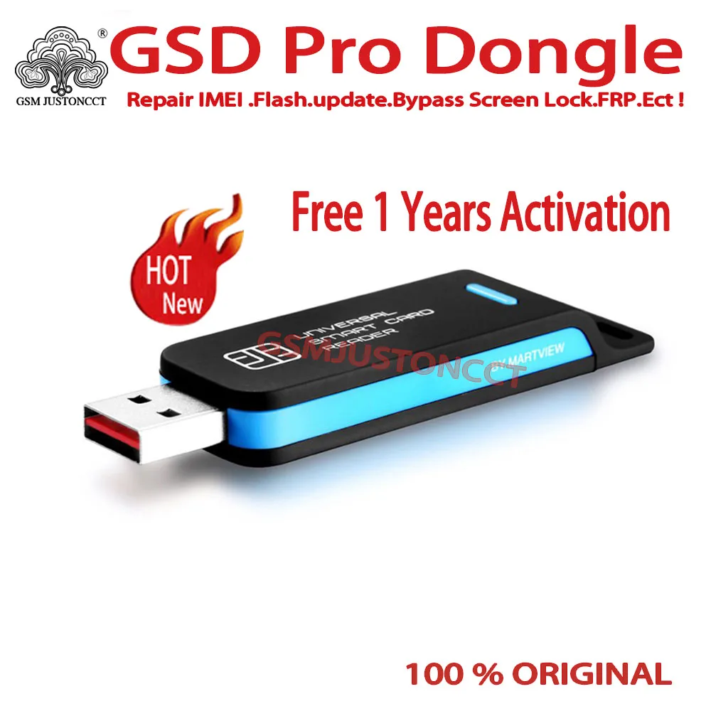 2023 GSD 프로 동글, 1 년 활성화, 무료 마트뷰 모든 부트 케이블 (쉬운 전환), 마이크로 USB-C 타입 어댑터, 신제품
