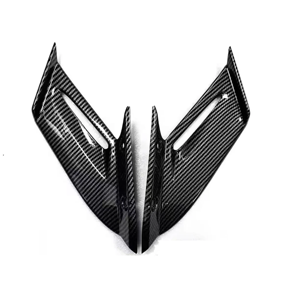 BMW S1000RR 2009-2014 오토바이 액세서리 페어링 고정 날개 ABS 카본 파이버 s1000rr 사이드 스포일러 윙렛 키트