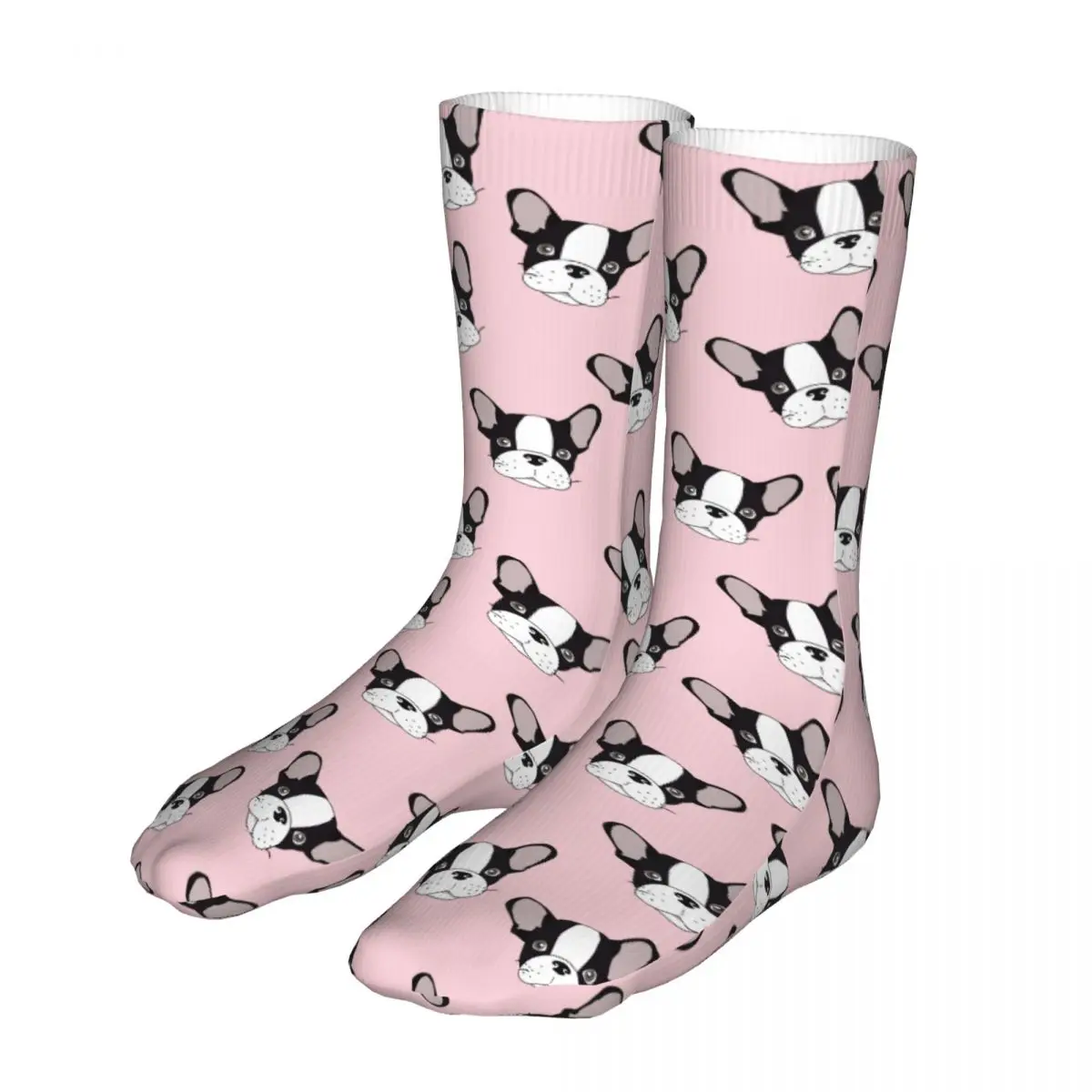 

Happy Bulldog Dog Woman Socks 2022 Men Animal Sport Socks