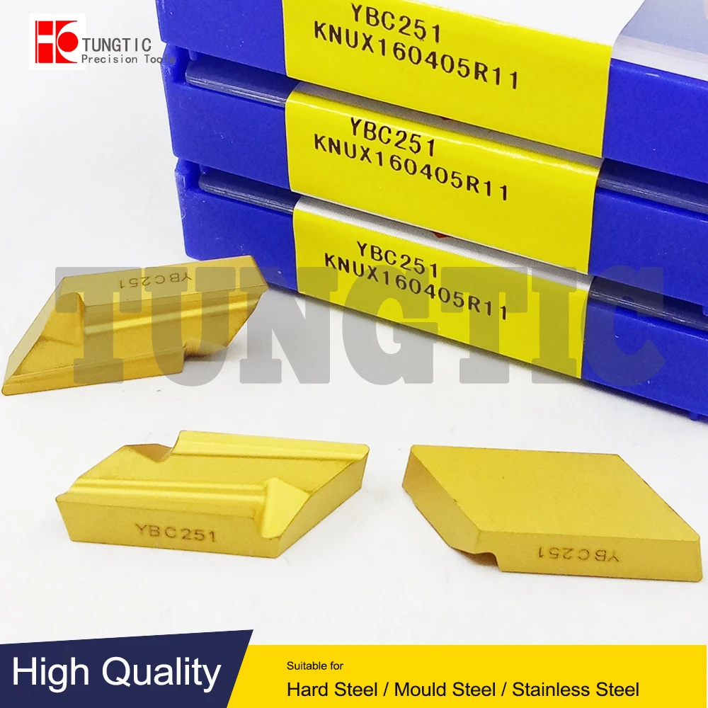 KNUX160405R11YBC251MillingCutterCNCToolsLatheMachiningTool