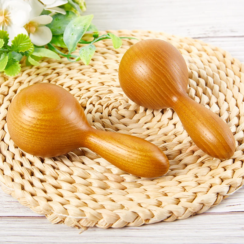 

Thailand Wooden Oil Round Ball Massage Stick Body Spa Meridian Tapping Massage Hammer Wood Therapy Relaxation Massager Tools