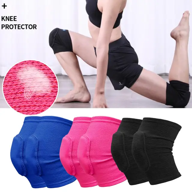 Sports Compression Knee Pads (2 Pieces) – Support, Protection and Impact Absorption for Fitness and Running