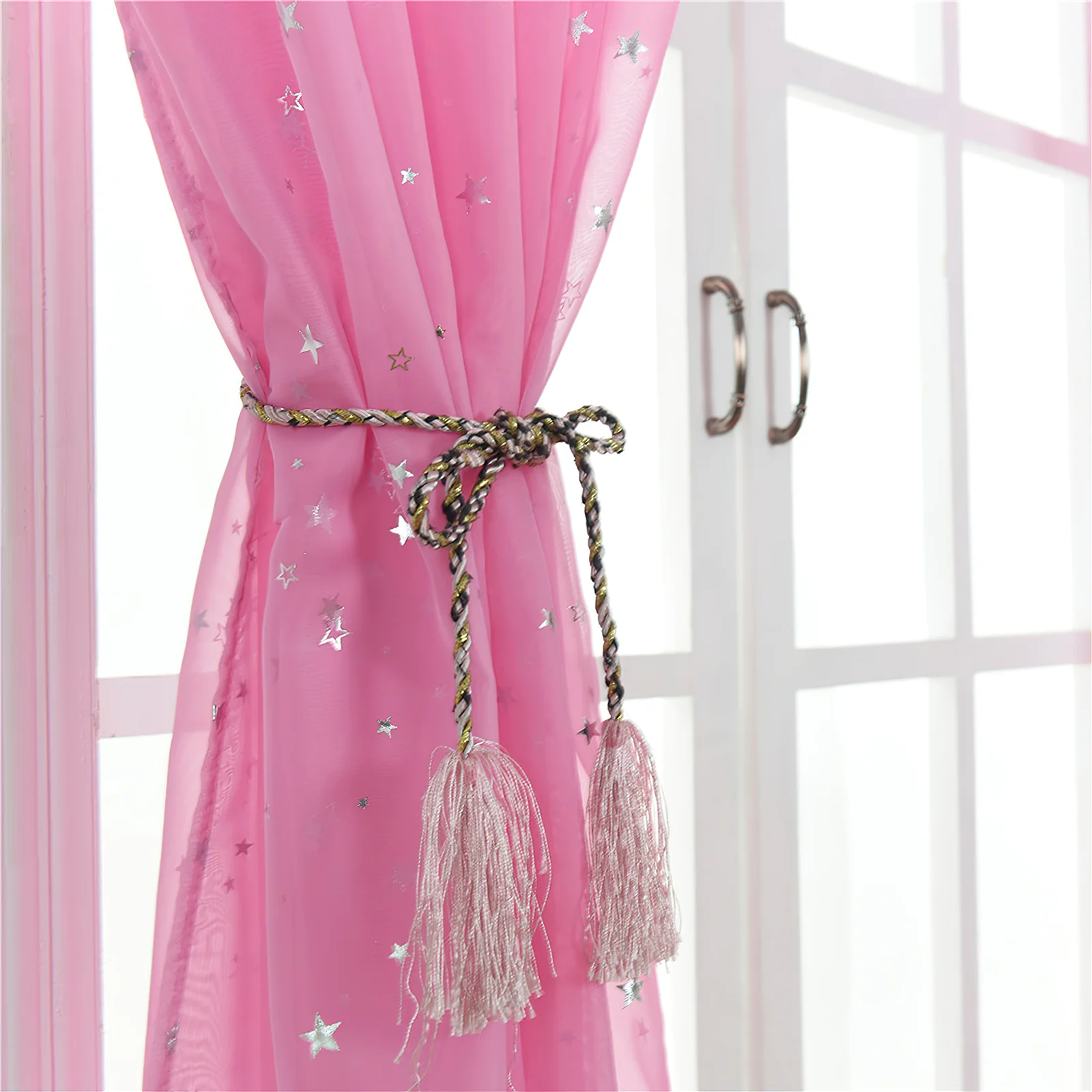 

Household Child Girl Shower Curtain Curtains for Girls Bedroom Window Screening
