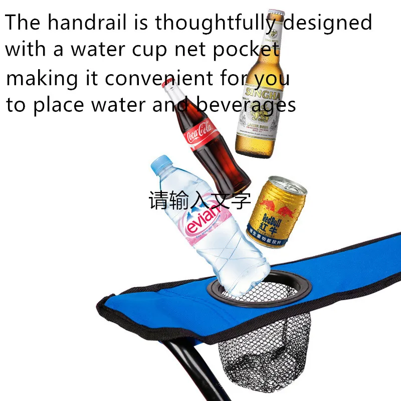 Outdoor leisure portable backrest beach chair for fishing and camping folding chair 3 Outdoor leisure portable backrest beach chair for fishing and camping folding chair 3