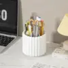 360 Rotating Makeup Brush Holder 8 Slots Make Up Brush Organizer Removable Spinning Cosmetic Brushes Storage Pen Holder 5