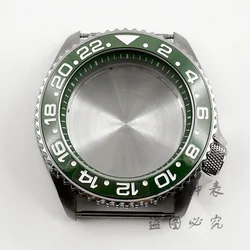 Green Ring 42mm Watch Case with Sloping Bezel (NO.3 Green GMT)