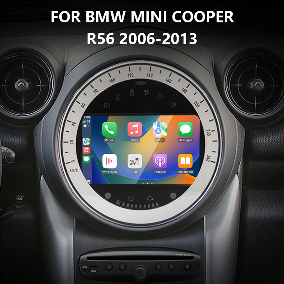 Carplay Android auto for 2006 2007 2008-2013 BMW Mini Cooper