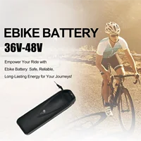 36V 40Ah 48V 40AH avec chargeur, batterie au Lithium Tube vers le bas batterie requin pour Bafang 500W 750W 1000W 1500W Hailong Max 40A 50A BMS 6