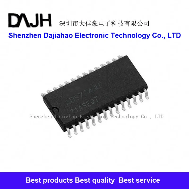 

1pcs/lot ADS774JU ADS774 analog-to-digital converter chip SOP28