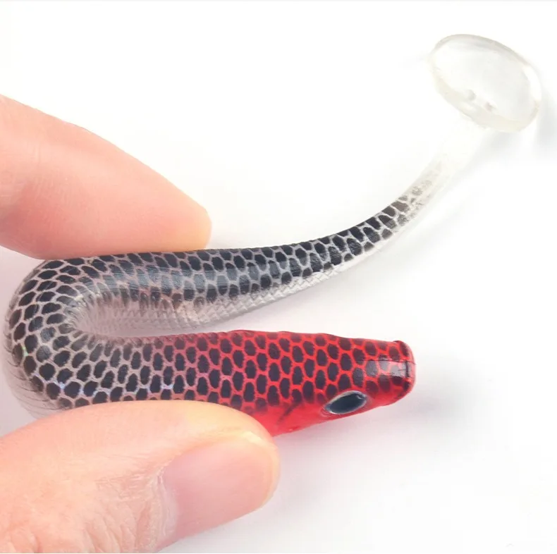 Weicher Köder 65mm 5,6g 125mm 10g t-Schwanz weicher Köder weicher Wurm Jigging Swimbait Hecht Bass Barsch – Detail 4