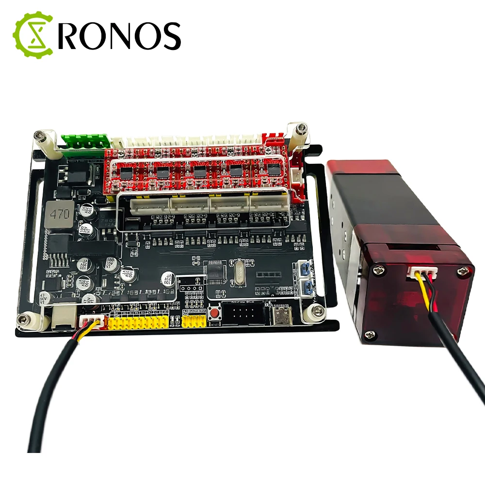 GRBL 4Axis Stepper Motor Controller Control Board With Offline/300/500W Spindle USB Driver Board For CNC Laser Engraver cnc engraving machine parts cnc controller tools