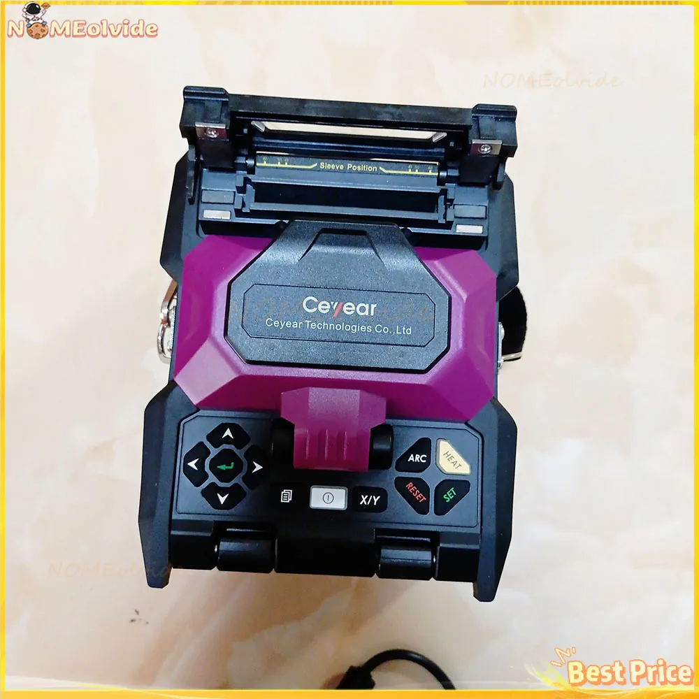 100% Originale Nuovo Ceyear Saldatore Fibra Ottica Arc Fusion Splicer Ftth Fibra Ottica Splicing Machine Fusion Splicer Machine