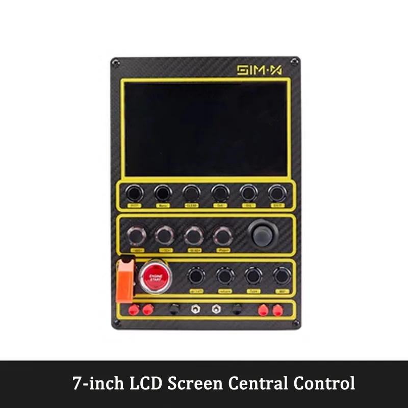 Per Thrustmaster Speed Demon Fanatec Scatola Di Controllo Centrale Per Auto Da Corsa Simulata Rgb Dazzle Color Instrument Control Box