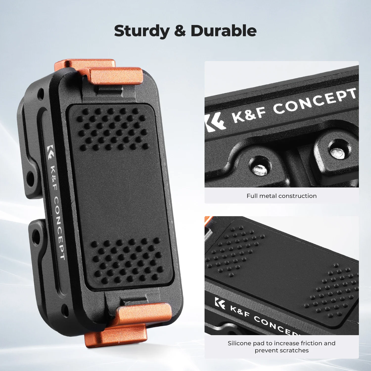 K&F Concept 마그네틱 퀵 릴리즈 어댑터 마운트 (DJI 오즈모 나노/오즈모 액션 6 액션 카메라 액세서리용)