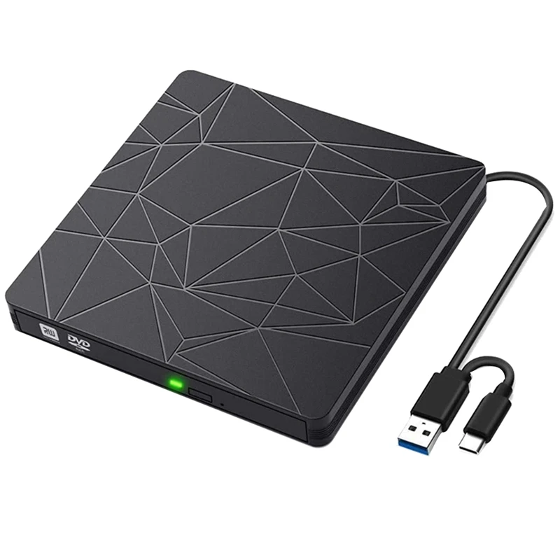 

Внешний DVD CD Привод DVD CD-ROM двойной интерфейс привод Type-C USB CD