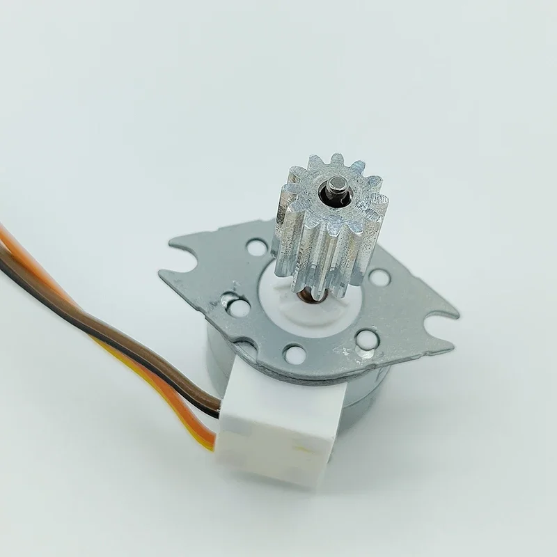 15mm Stepper Motor 2 Phase 4 Wire with 12 teeth Aluminum Gear for DIY Digital Product Camera