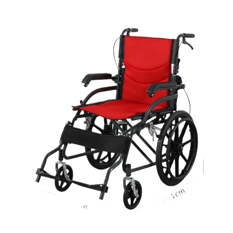 Wheel shoping cart chair folding is light and comfortable elderly Fabric for bedsore prevention paralysis disabled scooter