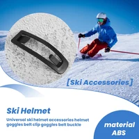 Universal Ski Helmet Accessories Helmet Goggles Belt Clip Goggles Belt Buckle 2