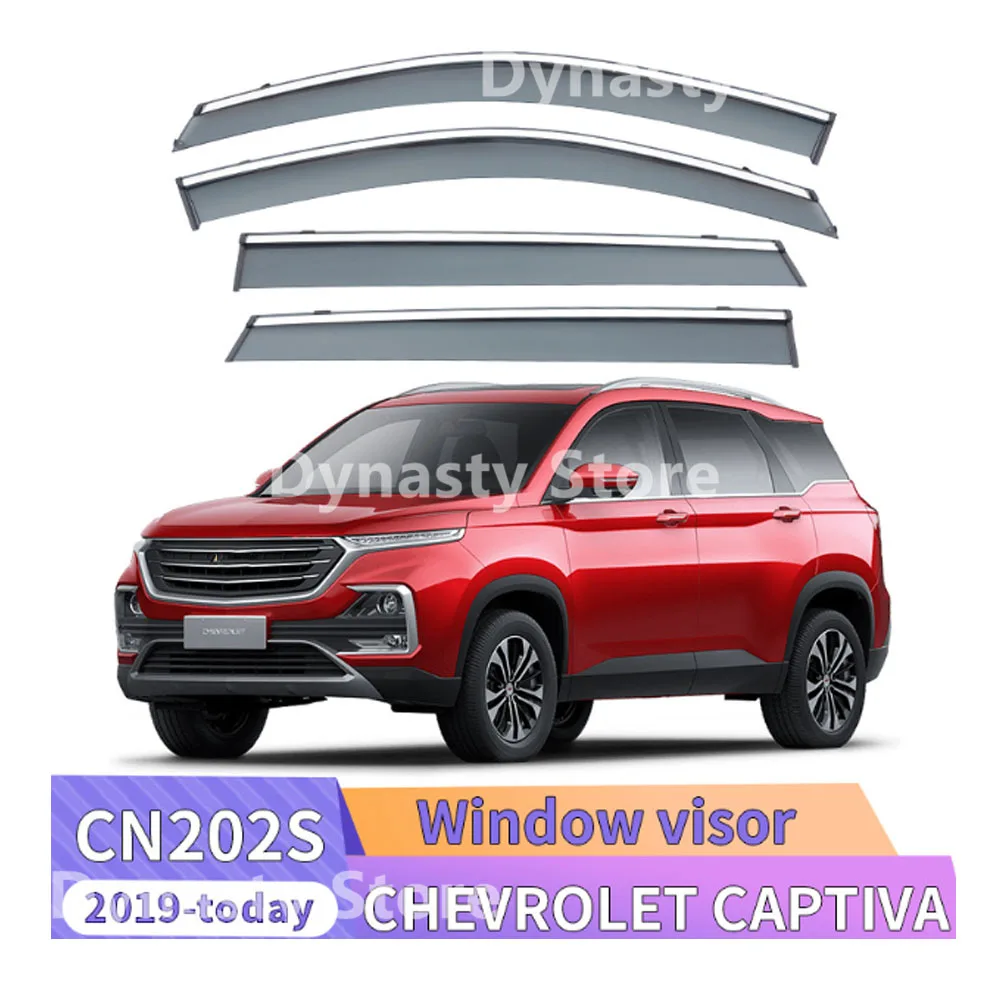 

Car Window Visor Waterproof Protect Sunny Rainy Shelter Auto External Accessory For Chevrolet Captiva