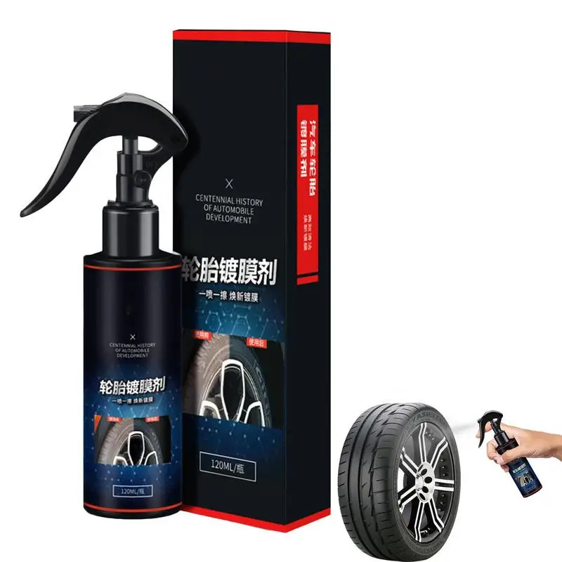 

Tire Retreading Agent Safe And Durable Extra Glossy Tire Shine Sray Easy To Use Tire Shine Spray For Cars Trucks Motorcycles RVs