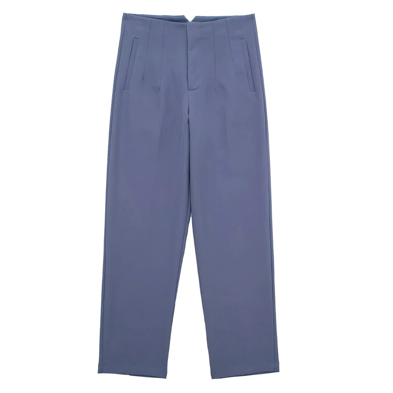 

29 color women pants elegant blue office pencil pants casual white black high waist cargo pants fenale Trousers
